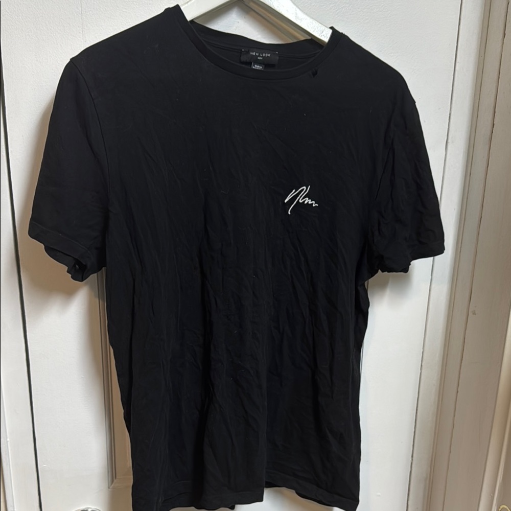 New Look Black Short Sleeve Tee